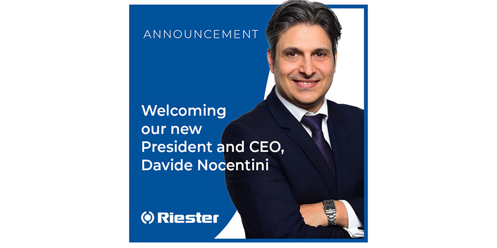 President And Ceo Announcement Riester News